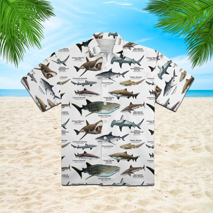 Shark Of The World Aloha Hawaiian Shirt | For Men & Women | HW624-BehighStyle