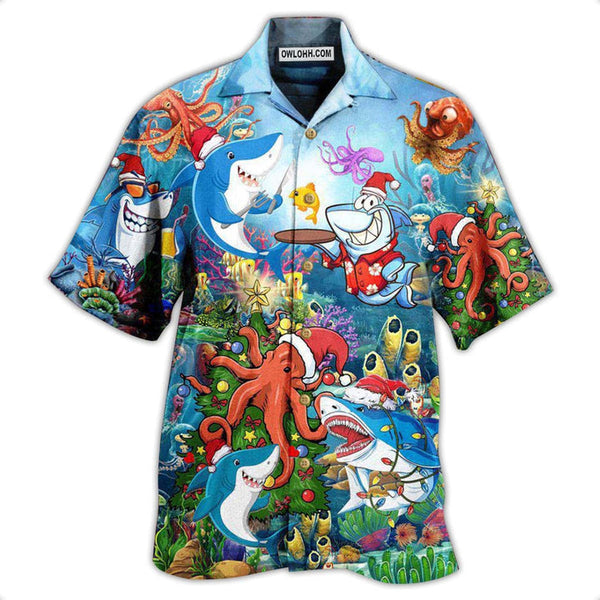 Shark Happy New Year Hawaiian Shirt | HW 3444