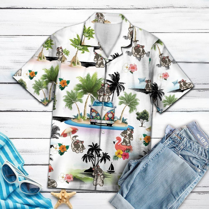 Shih Tzu Vacation Multicolor Hawaiian Shirt | For Men & Women | HW1366-BehighStyle