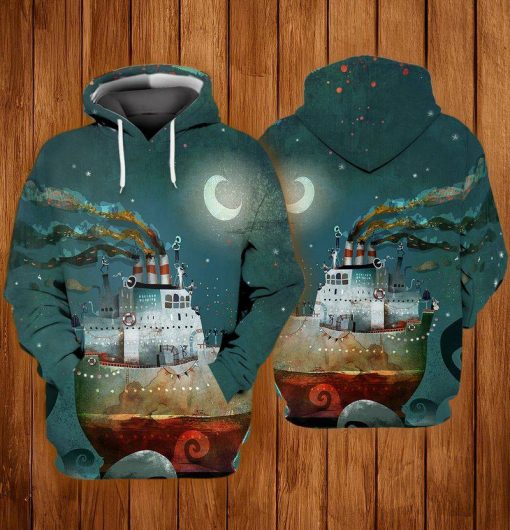 Ship Party At Sea 3D All Over Print | For Men & Women | HP344-BehighStyle