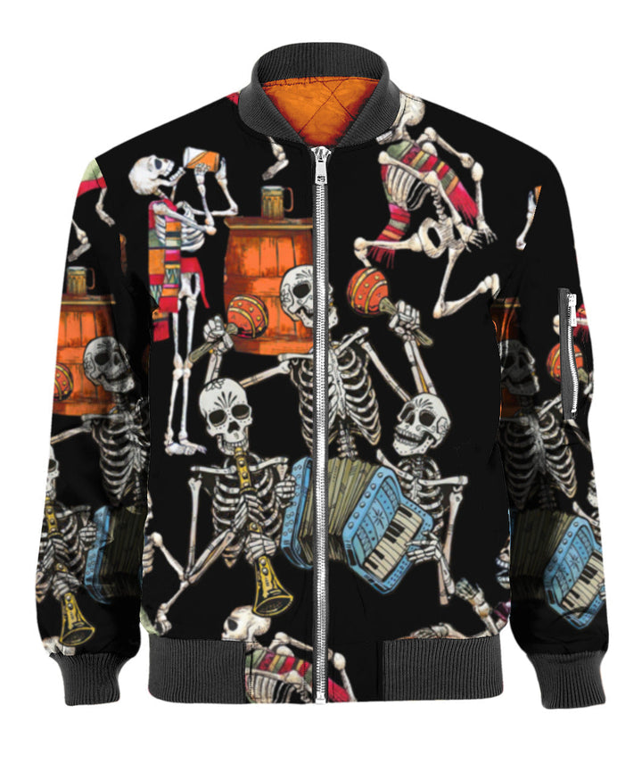 Skeleton Accordion Halloween 3D All Over Print | For Men & Women | Adult | HP1824-BehighStyle