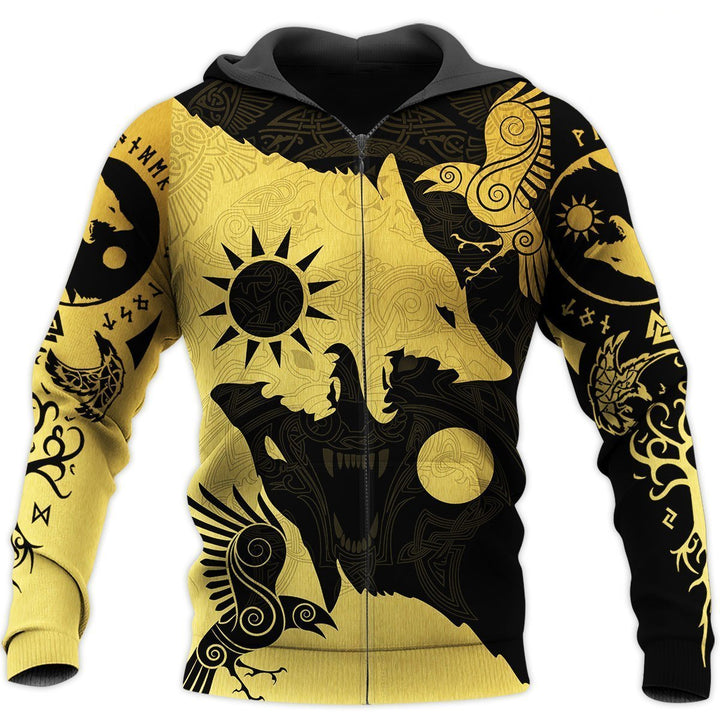 Skoll and Hati 3D All Over Print | For Men & Women | Adult | HT1553-BehighStyle