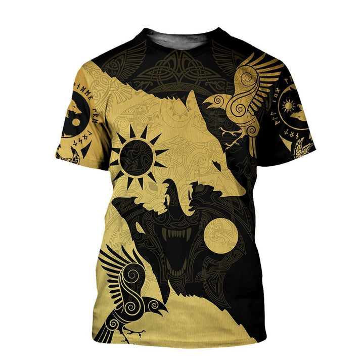 Skoll and Hati 3D All Over Print | For Men & Women | Adult | HT1553-BehighStyle