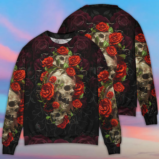 Skull And Roses Art 3D All Over Print | Adult | HP2964