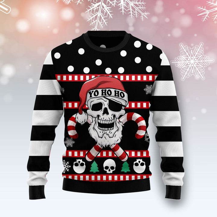 Skull Creepmas Ugly Christmas Yall Ugly Christmas Sweater | For Men & Women | Adult | US1614-BehighStyle