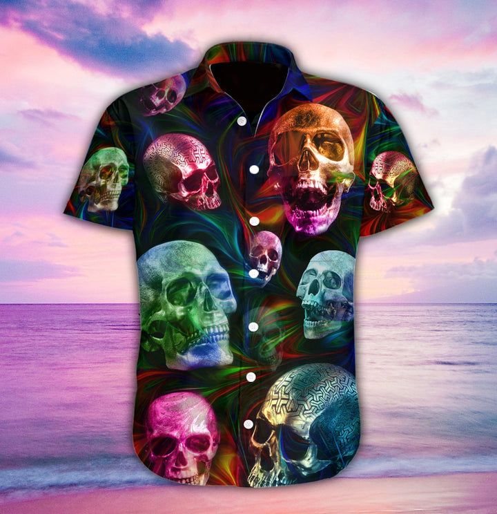 Skull Fantasy Hawaiian Shirt | For Men & Women | HW718-BehighStyle