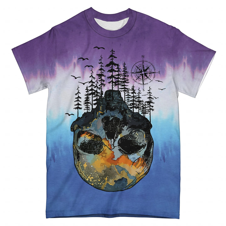 Skull Forest Tie Dye 3D All Over Print | For Men & Women | Adult | HP819-BehighStyle