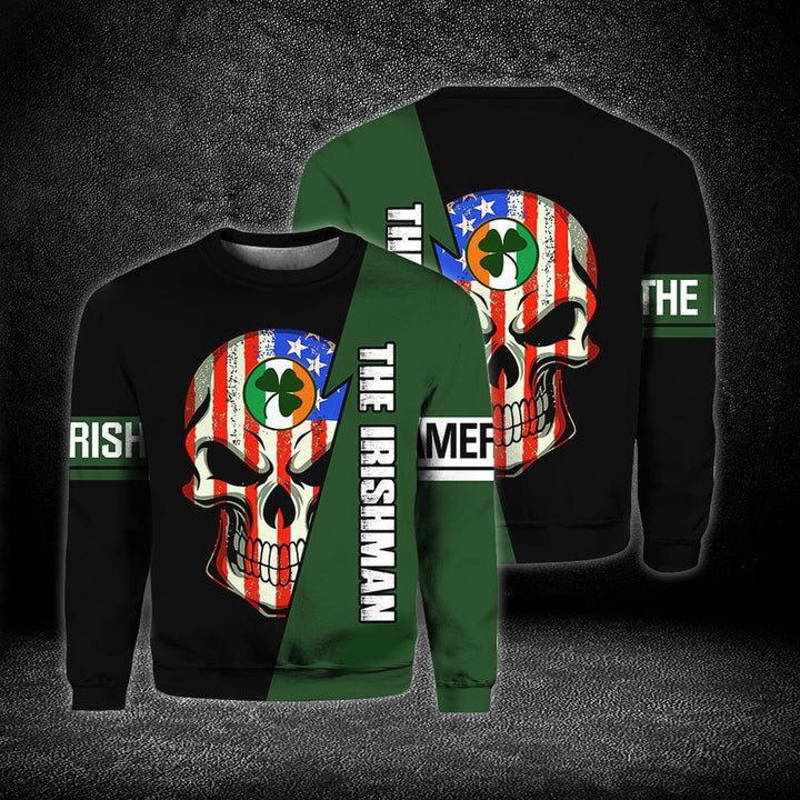 Skull Irish St. Patrick's Day 3D All Over Print | For Men & Women | Adult | HP903-BehighStyle