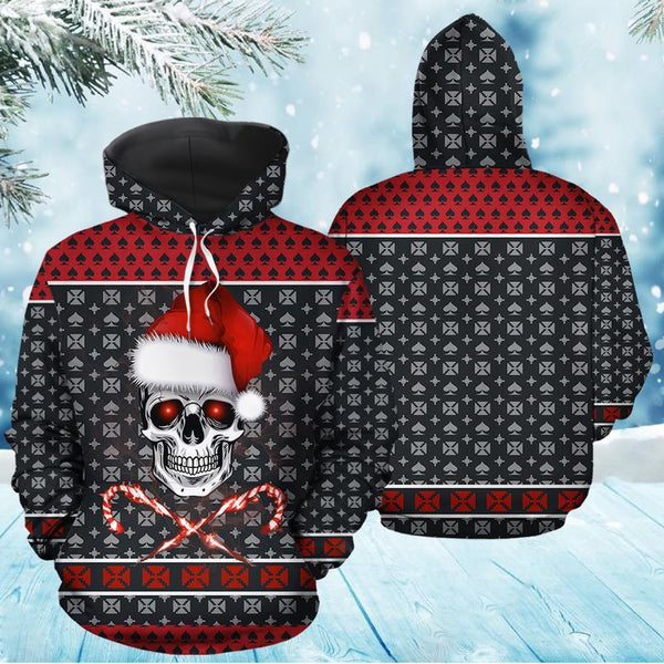 Skull Merry Christmas 3D All Over Print | Adult | HP2395