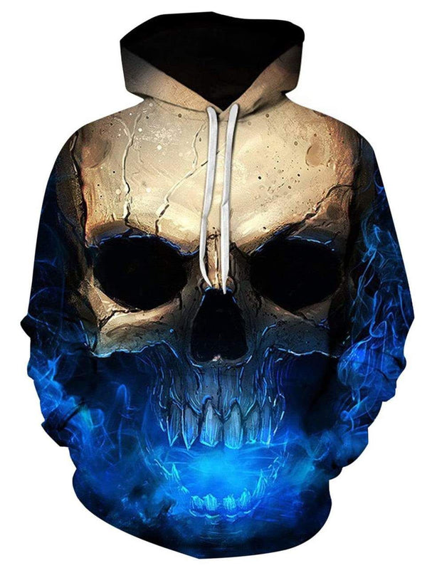 Skull Print Pocket 3D All Over Print | Adult | HP2680