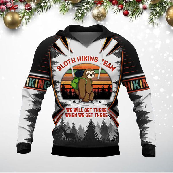 Sloth Hiking Team 3D All Over Print | Adult | HP2978