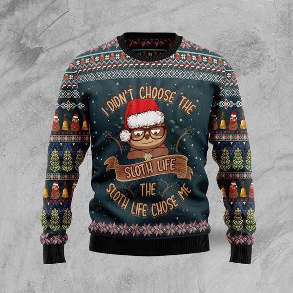 Sloth Life Ugly Christmas Sweater | For Men & Women | Adult | US1473-BehighStyle