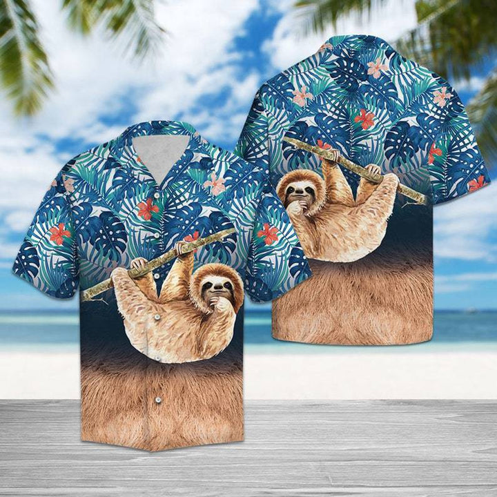 Sloth Lover Hawaiian Shirt | For Men & Women | HW1195-BehighStyle