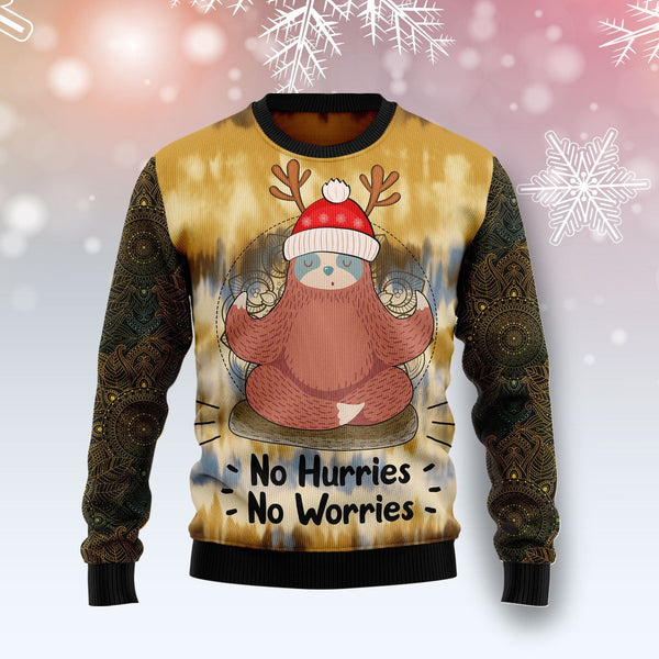 Sloth Mandala Ugly Christmas Sweater | Adult | US1830