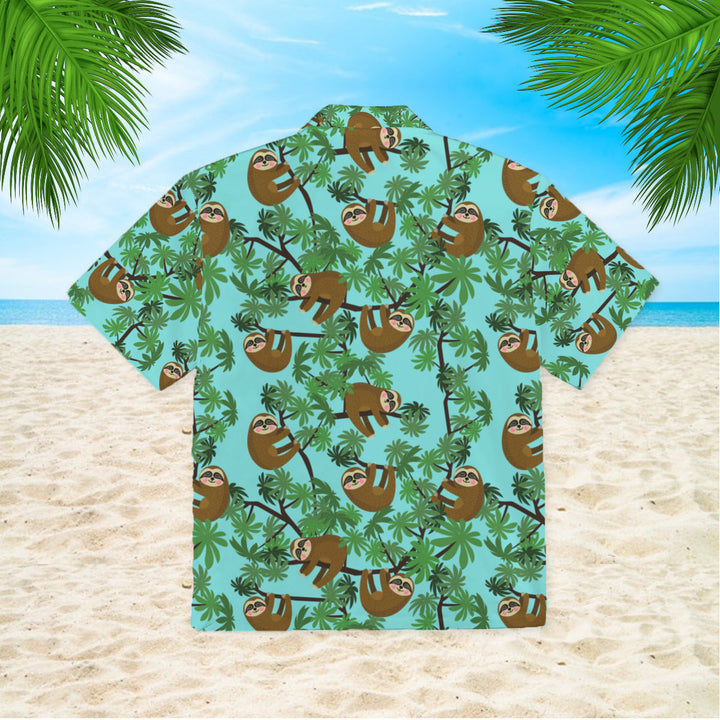 Sloths Jungle Hawaiian Shirt | For Men & Women | HW849-BehighStyle