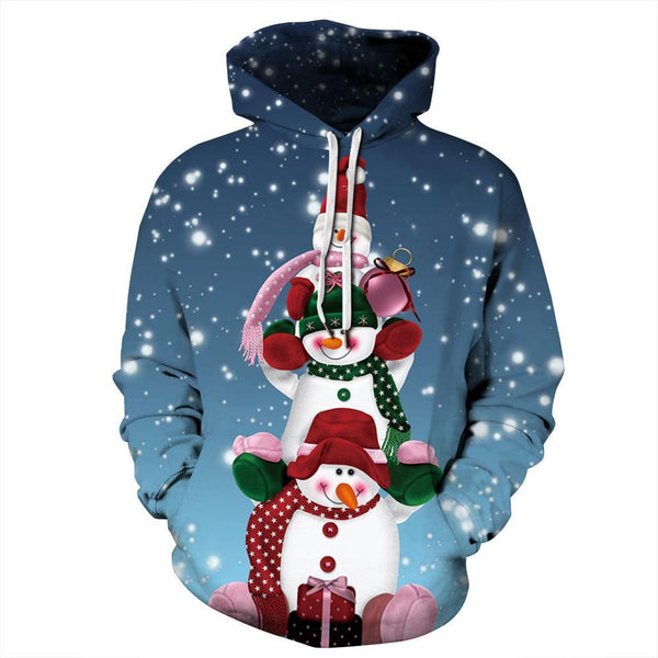 Snowman Christmas 3D All Over Print | Adult | 2500