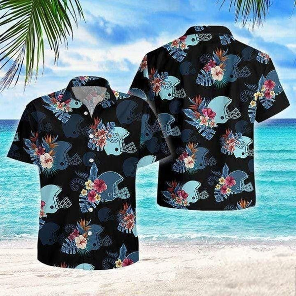 So Cool Football Summer Vibe Tropical Hawaiian Aloha Shirts | HW3054