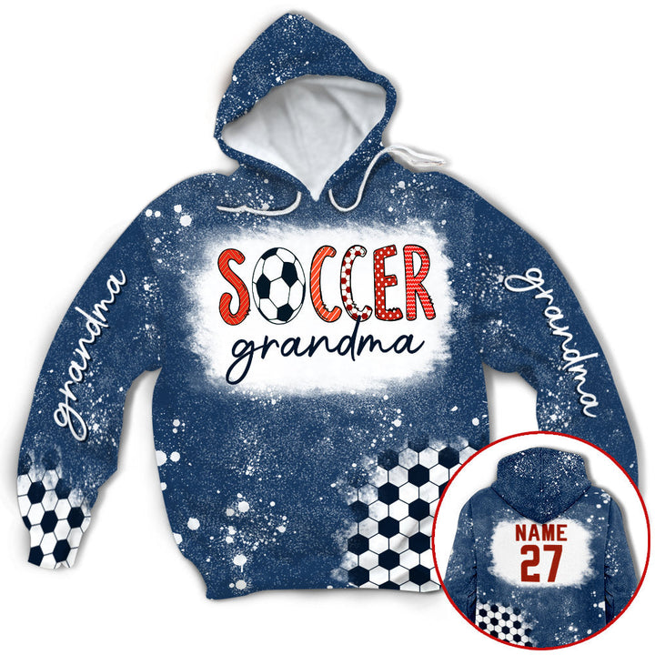 Soccer Grandma Bleach Custom Name 3D All Over Print | For Men & Women | Adult | CN109-BehighStyle