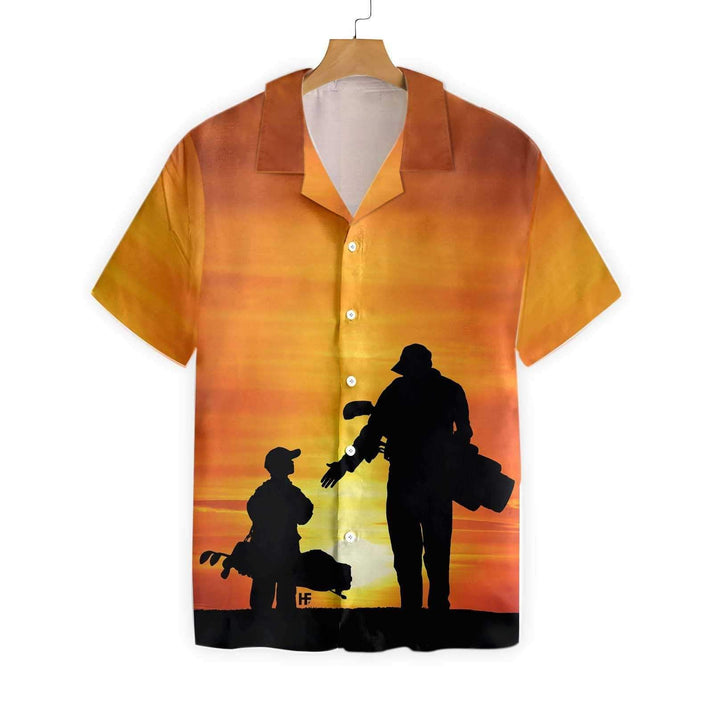 Son And Dad Playing Golf Hawaiian Shirt | For Men & Women | HW2499-BehighStyle