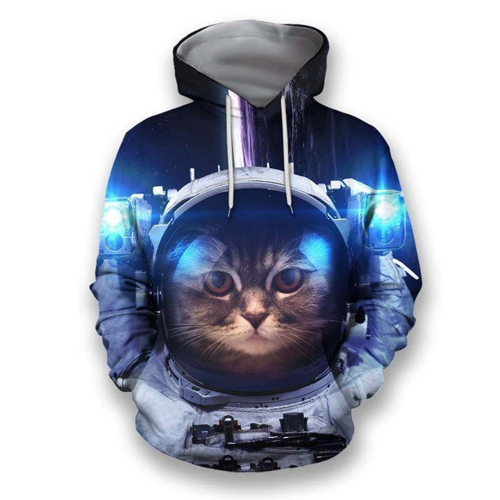 Space Cat 3D All Over Print | For Men & Women | Adult | HP652-BehighStyle