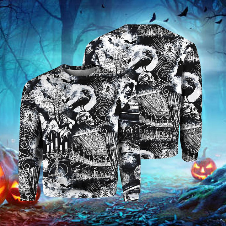 Spider Halloween Night 3D All Over Print | For Men & Women | Adult | HP1832-BehighStyle