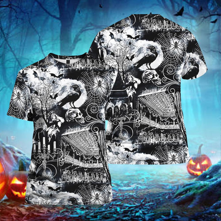 Spider Halloween Night 3D All Over Print | For Men & Women | Adult | HP1832-BehighStyle