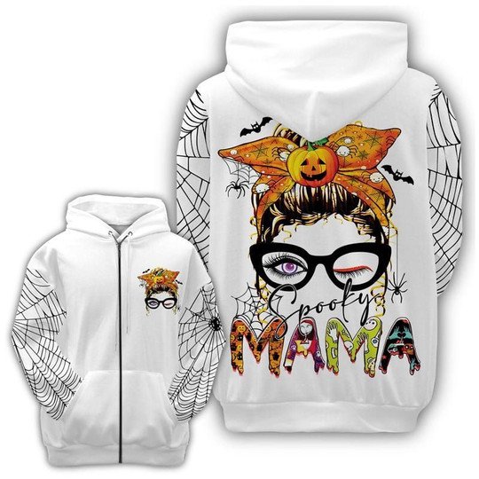 Spooky Mama Halloween 3D All Over Print | For Men & Women | Adult | HP1827-BehighStyle