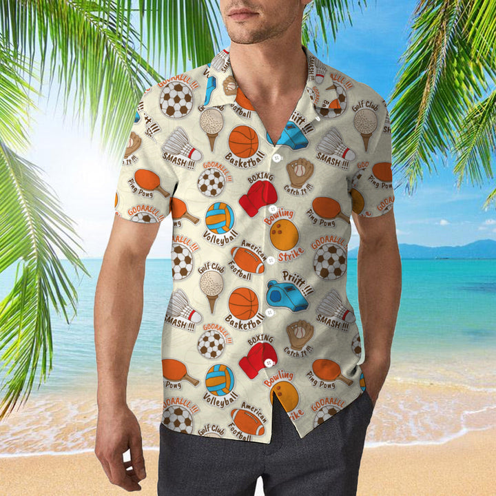 Sport Team Summer Pattern Hawaiian Shirt | For Men & Women | HW689-BehighStyle