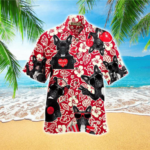 Stay Cool Frenchie Bulldog International Dog Day Hawaiian Shirt | For Men & Women | HW1226-BehighStyle