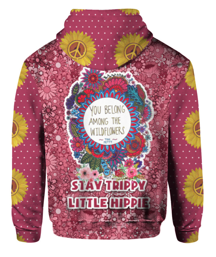 Stay Trippy Little Hippie 3D All Over Print | For Men & Women | Adult | HP902-BehighStyle