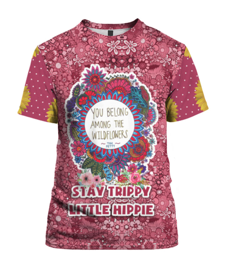 Stay Trippy Little Hippie 3D All Over Print | For Men & Women | Adult | HP902-BehighStyle