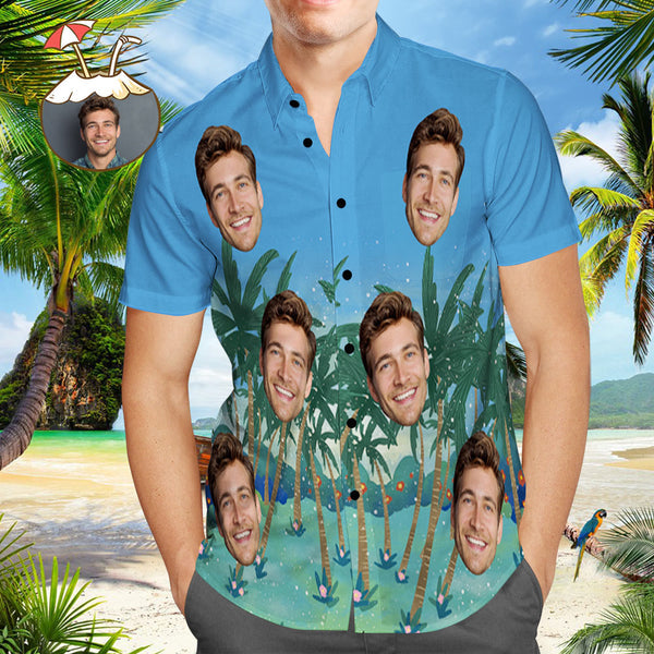 Summer Essentials Custom Photo Hawaiian Shirt | P127