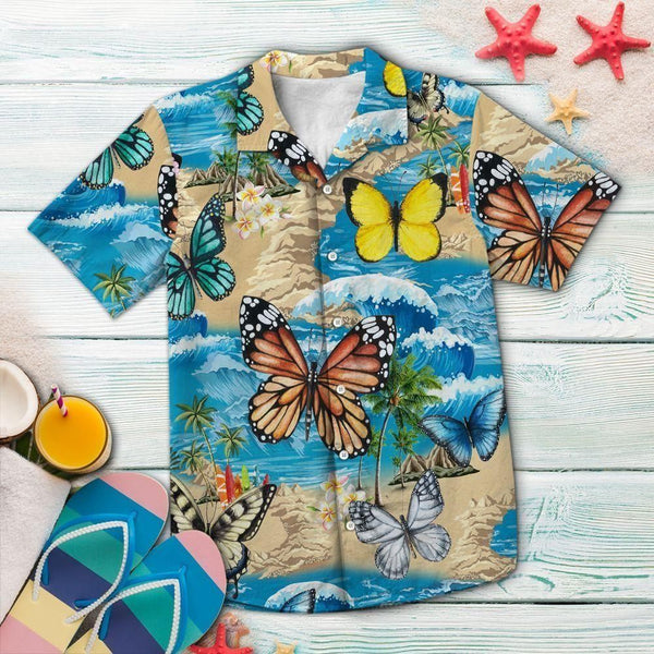 Summer Vacation Blue Awesome Hawaiian Shirt | For Men & Women | HW1373-BehighStyle