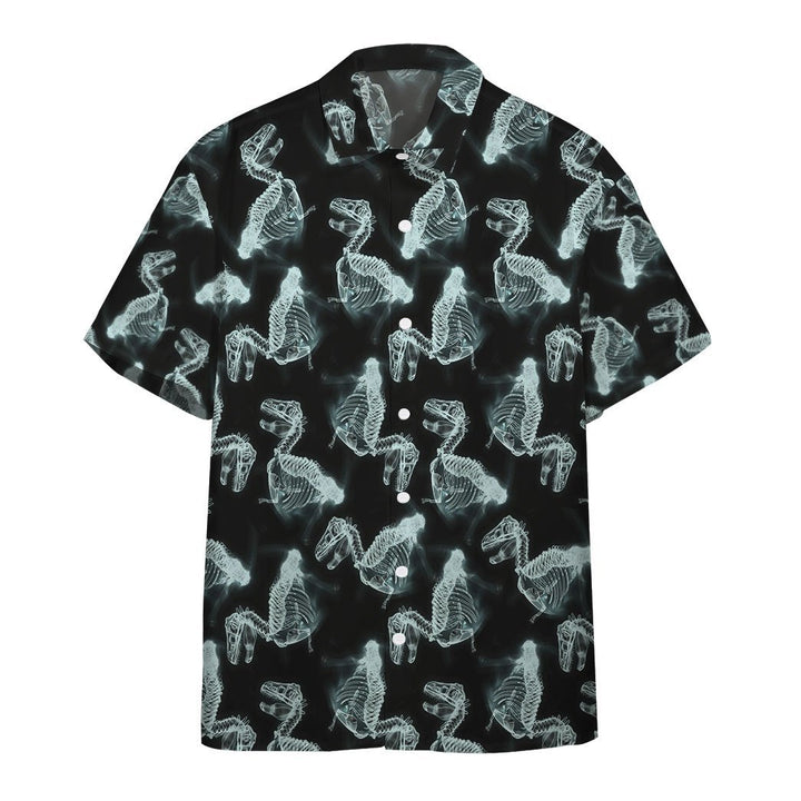 T Rex X Ray Hawaiian Shirt | For Men & Women | HW1602-BehighStyle