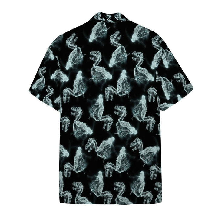 T Rex X Ray Hawaiian Shirt | For Men & Women | HW1602-BehighStyle