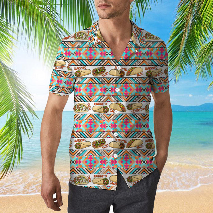 Taco And Burrito Mexican Hawaiian Shirt | For Men & Women | HW939-BehighStyle