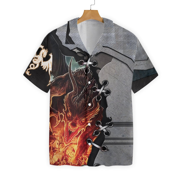 Tattoo And Dungeon Dragon Hawaiian Shirt | For Men & Women | HW1624-BehighStyle