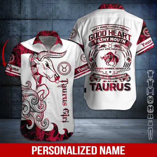 Taurus Girl Custom Name Hawaiian Shirt | For Men & Women | HN392-BehighStyle