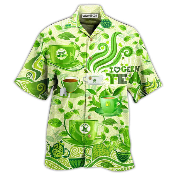 Tea Love Green Tea Hawaiian Shirt | HW3492