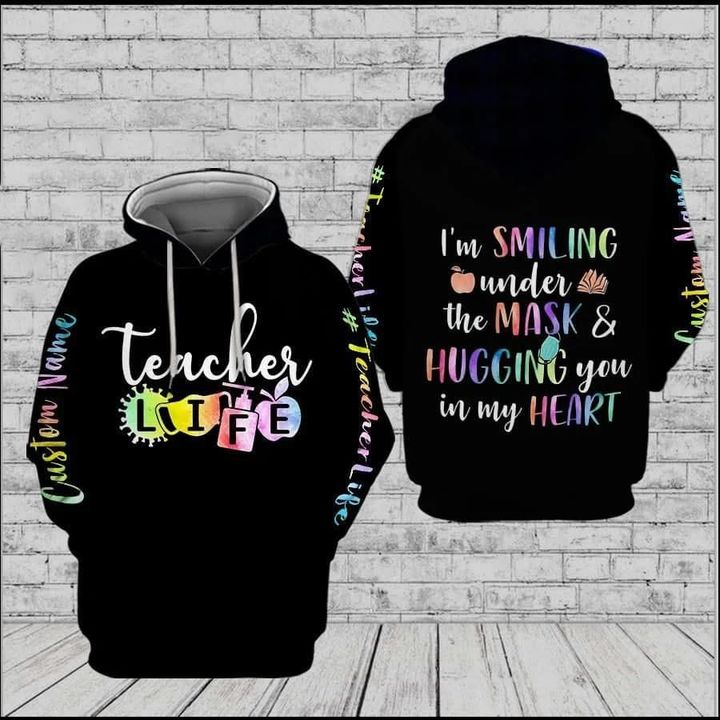 Teacher Life Colorful Design 3D All Over Print | For Men & Women | Adult | HP1795-BehighStyle