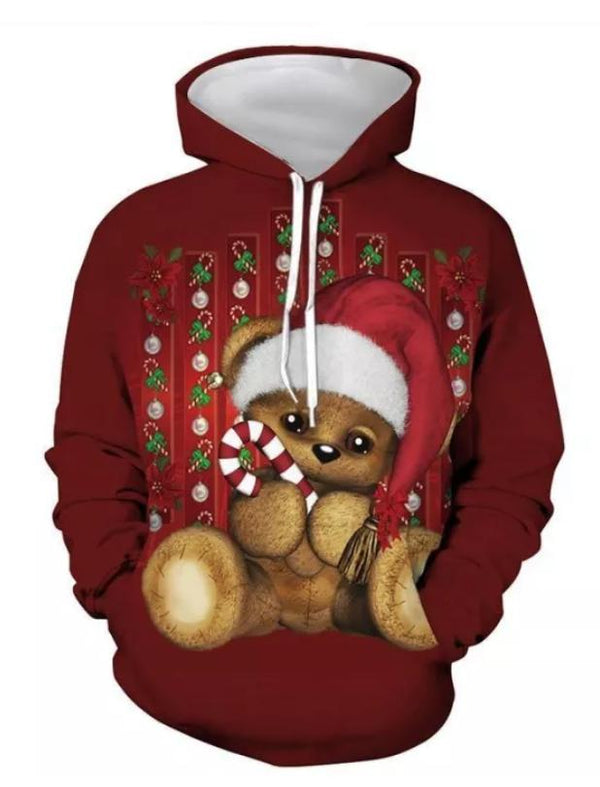 Teddy Merry Christmas 3D All Over Print | Adult | HP2292