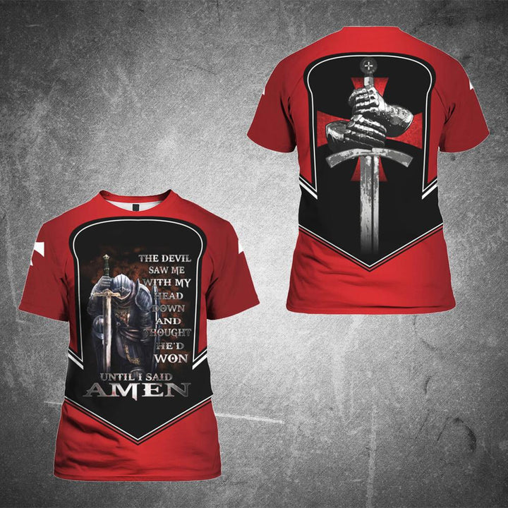 Templar Knights 3D All Over Print | For Men & Women | Adult | HP911-BehighStyle