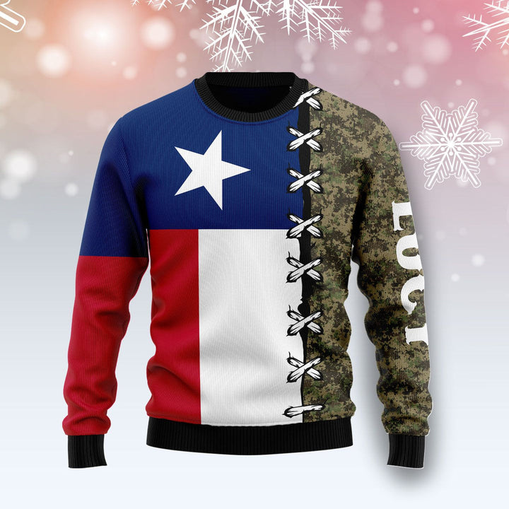 Texas Camo Ugly Christmas Sweater | For Men & Women | Adult | US1404-BehighStyle