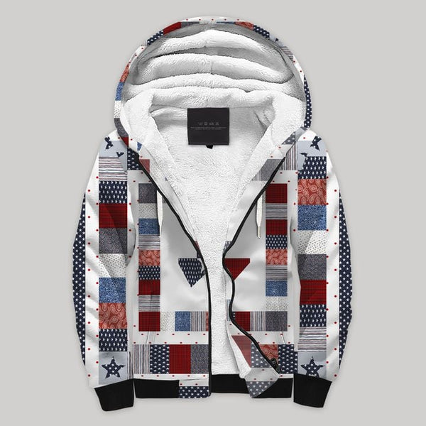 Texas Fleece Zip Hoodie All Over Print | FZ847