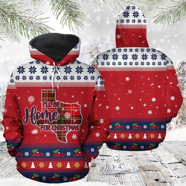 Texas Home For Christmas 3D All Over Print | Adult | HP2374