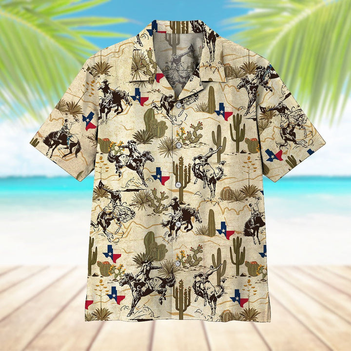 Texas Rodeo Aloha Hawaiian Shirt | For Men & Women | HW6115-BehighStyle