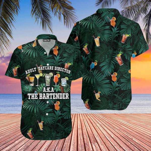 The Bartender Tropical Hawaiian Shirt | HW3193