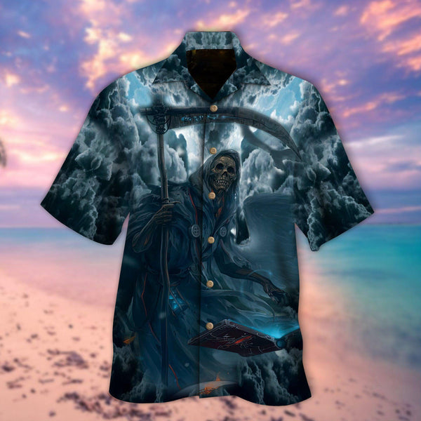 The Death Shadow Halloween Hawaiian Shirt | HW2827