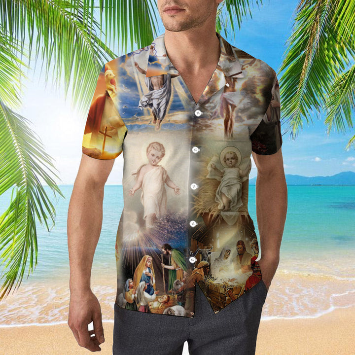 The Life Of Jesus Hawaiian Shirt | For Men & Women | HW2188-BehighStyle