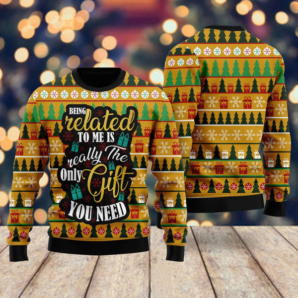 The Only Gift You Need Ugly Christmas Sweater | Adult | US1909